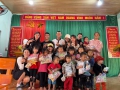 Sáng ngày 04/11/2022 Trường MN Tân Lập rất vui mừng được các bạn trẻ nhóm Cá con Travel