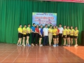 Trường MN Tân Lập phối hợp với các trường 3 xã gồm Tân Lập, Tân Quang, Tân Thành tổ giải bóng chuyền kỷ niệm 40 năm ngày nhà giáo Việt Nam ( 20/11/1982-20/11/2022) gồm có 6 đội bóng tham gia.