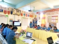 Trường Mầm non Tân Lập tổ chức tập huấn nâng cao năng lực chuyên môn cho cán bộ giáo viên trong toàn trường năm học 2023-2024..