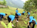 Đoàn viên công đoàn trường Mầm Non Tân Lập tham gia hưởng ứng Cuộc thi ảnh "Đoàn viên Công đoàn thực hiện Cải tạo vườn tạp"